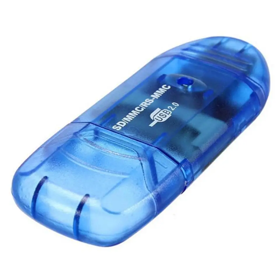 MINI USB 2.0 vysokorýchlostný micro-SD Pamäťový čítačkový adaptér pre prenosný počítač