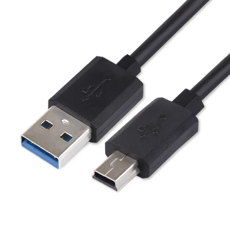 MINI USB kábel 3A Rýchle nabíjanie údajov prenosu údajov pre DVR DVR GPS digitálny fotoaparát HDD MP3 MP4 Player Player Mobile Phone Accessories