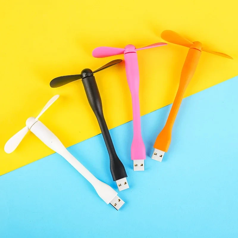 MINI USB ventilátor flexibilného ohybného chladiaceho ventilátora pre notebook pre notebook prenosný nabíjačku prenosný ručný ventilátor Počítač Summer Gadget