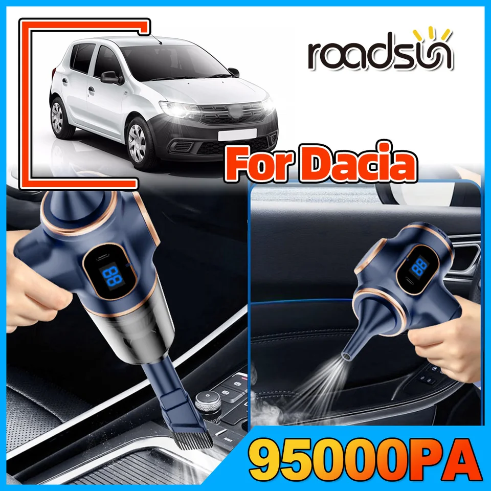 Mini vreckový počítač Silné sacie čistenie vysávač pre Dacia Duster Sandero Logan Dokker Bigster Lodgy Sandrider Spring