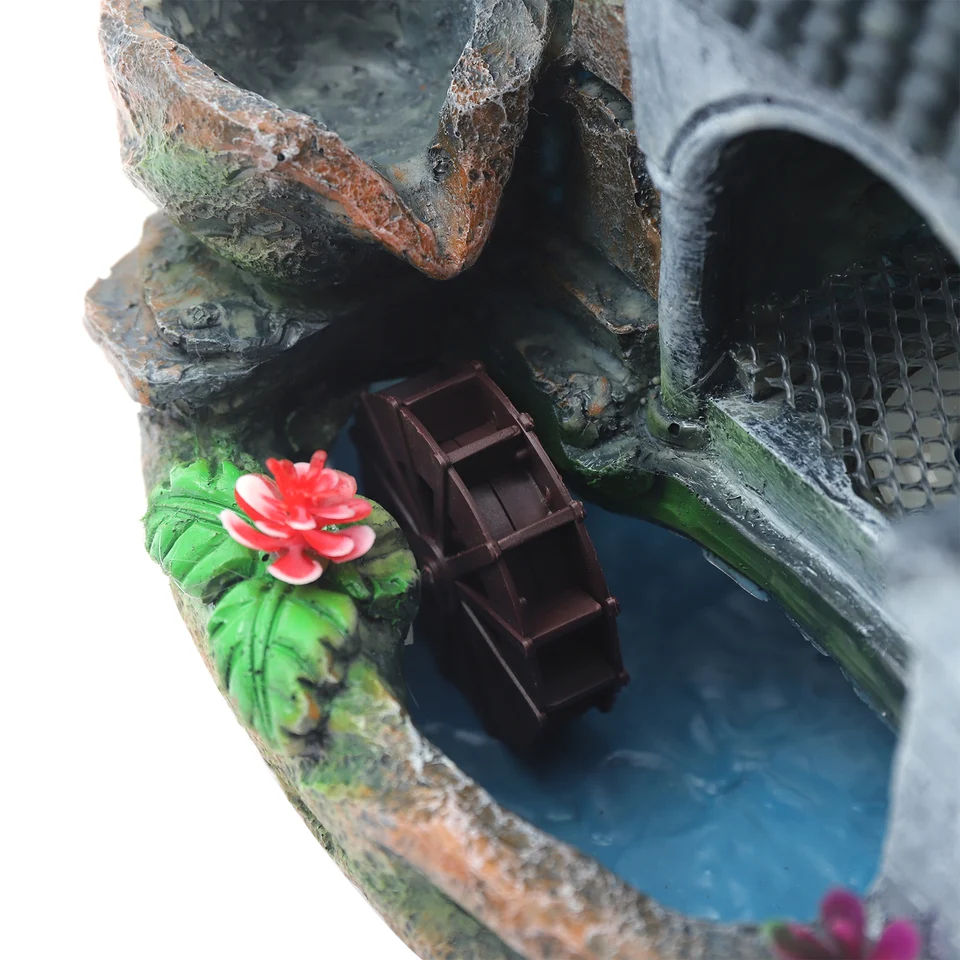 Miniatúrny horský vodopád Bonsai: Simulovaná prírodná krajina pre relaxačnú, pokojnú atmosféru vo vašej domácnosti alebo kancelárii