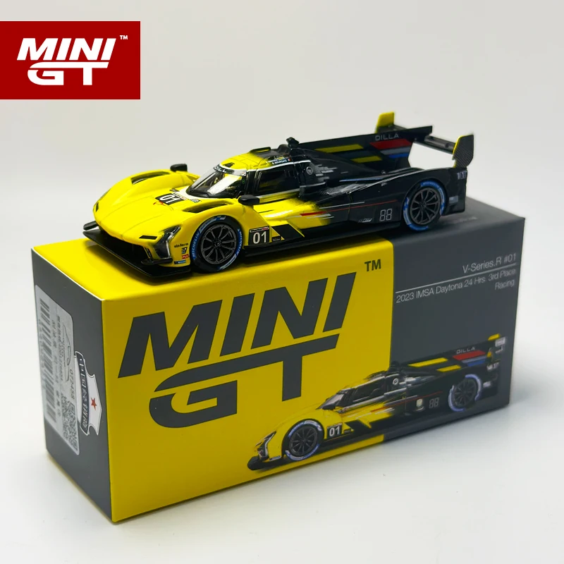 Minigt 1:64 V Series.R #01 Racing zliatiny Model Mgt 708