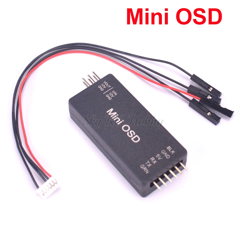 Minim OSD na obrazovke Ardupilot Mega Mini OSD Rev. 1.1 OSD pre APM 2.6 2.8 / PX4 PIX PIXhawk 2.4.8 2.4.7 Pre RC QuadCopter