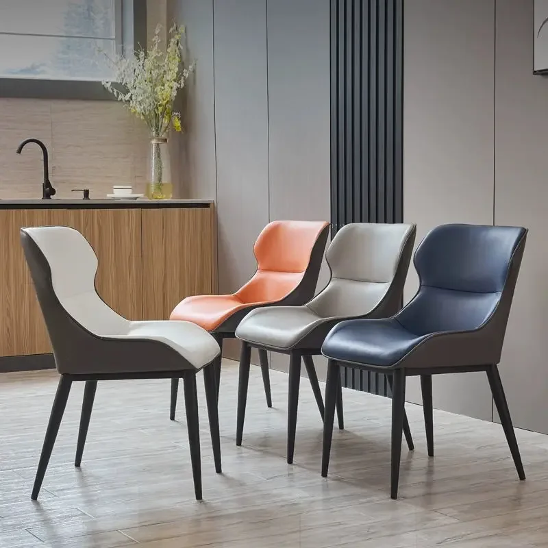 Minimalistické stoličky luxusné moderné jedáleň obývacie izby dizajnér stolička Nordic Vintage Furniture miestnosť domov prízvuk