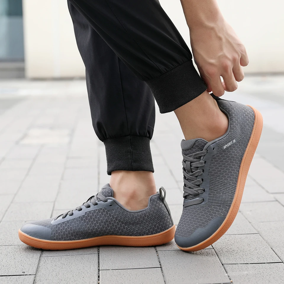 Minimalistické topánky naboso Cross Trainer Shoes Priedušné široké prsty na nohách ľahké tenisové topánky pre vonkajšie športy