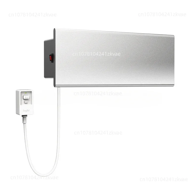 Minimalistický elektrický stojan na uterák v kúpeľni bez punčového kliknutia na jedno kliknutie na uterák s konštantnou teplotou
