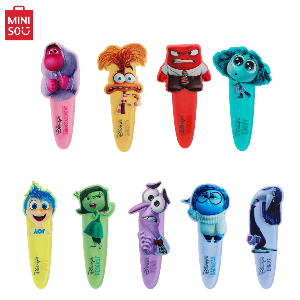 Miniso Anime Cartoon Clip Clip Hair príslušenstvo jednoduché malé slovo klip Darček Homecoming Festival