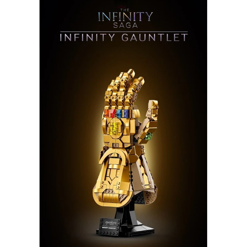 Miniso Disney Infinity Stones Rukavice Rukavice v oblasti stavebného bloku Model prst Snap rukavice súprav