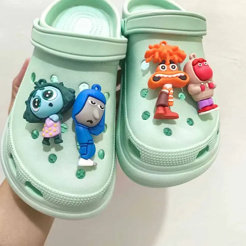 Miniso Disney Inside Out 2 Shoe Carmes Mini 3D Dolls Cartoon Doplach