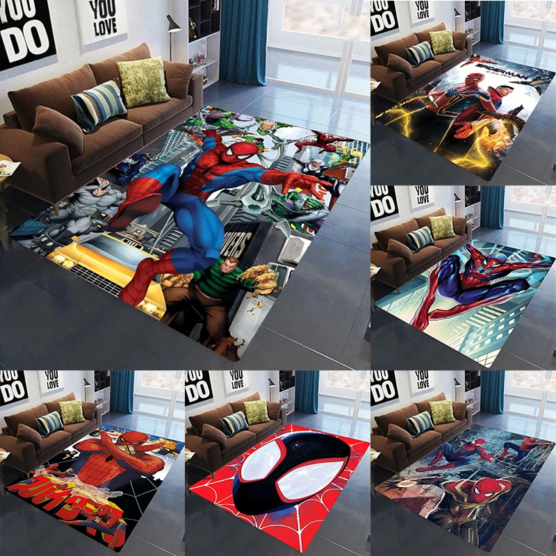 Miniso Disney Marvel Spider-Man koberec anti sklz koberec pre kuchyň