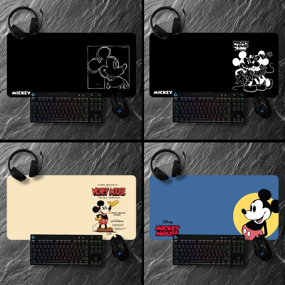 Miniso Disney Mickey MousePad Non-Slip Lockedge Office Student Gaming Zhruba veľký vankúš na písanie