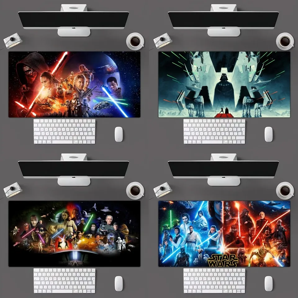 Miniso Disney Star Wars MousePad MousePad Gamer Mouse Mouse Veľkosť pre kanceláriu dlhá stolová podložka