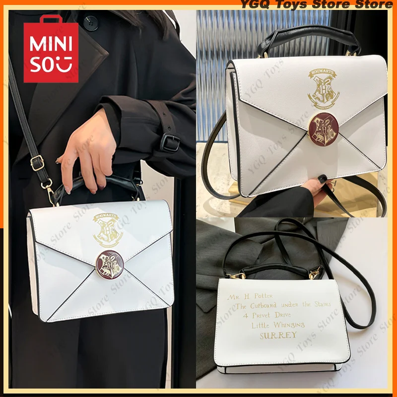 Miniso Harry Potter inšpirovaný Rokfortským domom vrecka na obálku, jednotlivé rameno/krížové/tote messengerové tašky Cirl Custom Darčeky