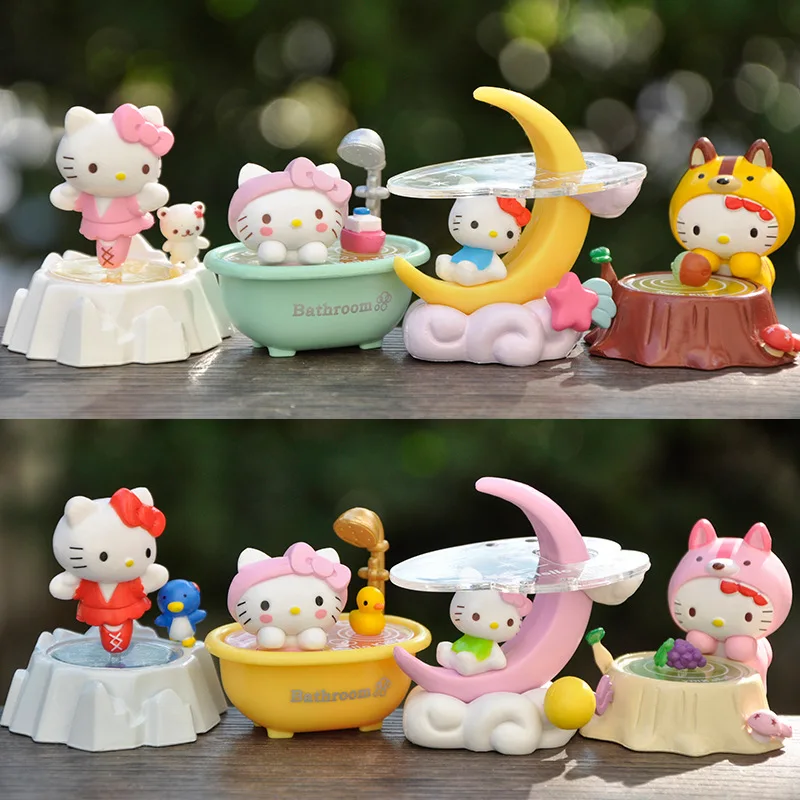 Miniso Hello Kitty Blind Box Ozdobia anime postava detské hračky vianočné narodeniny darčeky izba dekorácia dievčenský darček