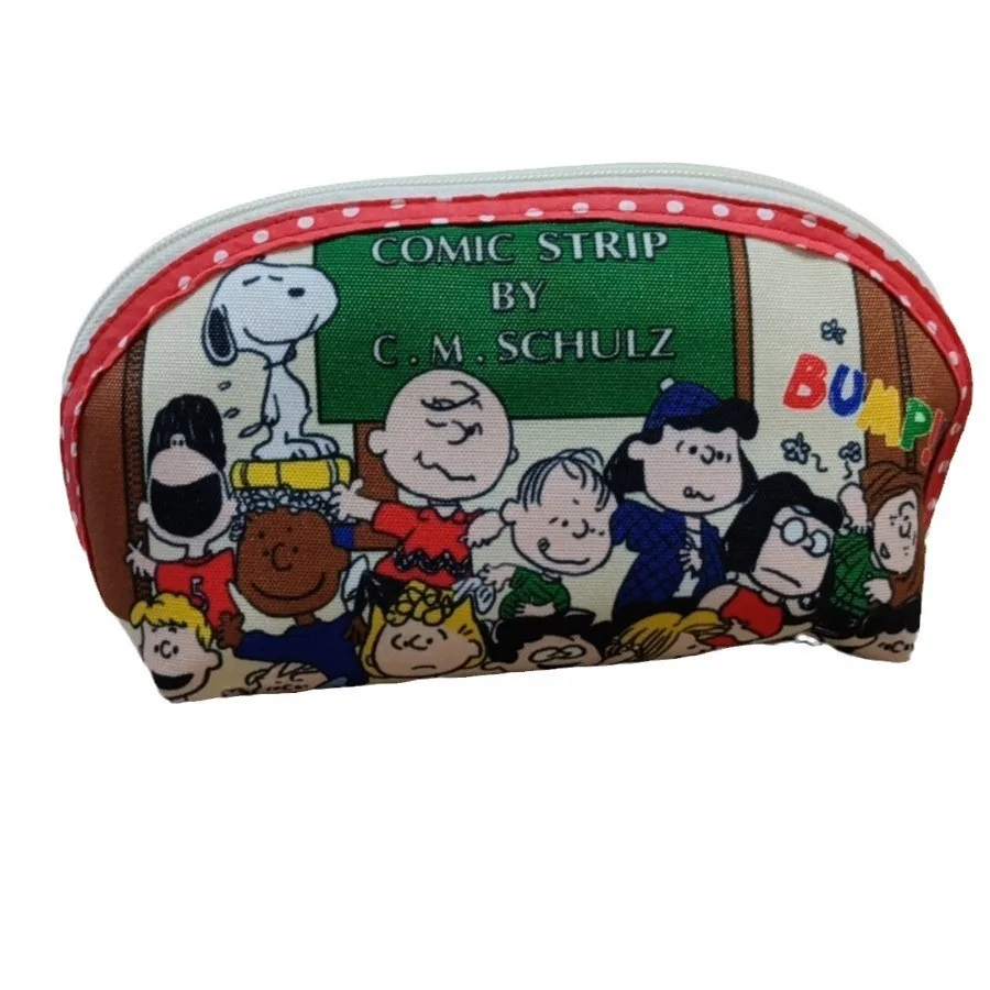 Miniso karikatúra roztomilý snoopy kĺbový kĺbový taška na pero vrecká na papierové potreby veľkú kapacitu ukladací taška Študent