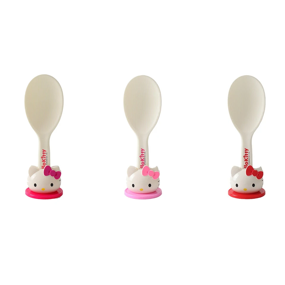 Miniso kawaii roztomilý Sanrio Hello Kitty Food Grade PP Materiál karikatúra ryžová lyžica nelepivé panvové kuchynské sviatky darček
