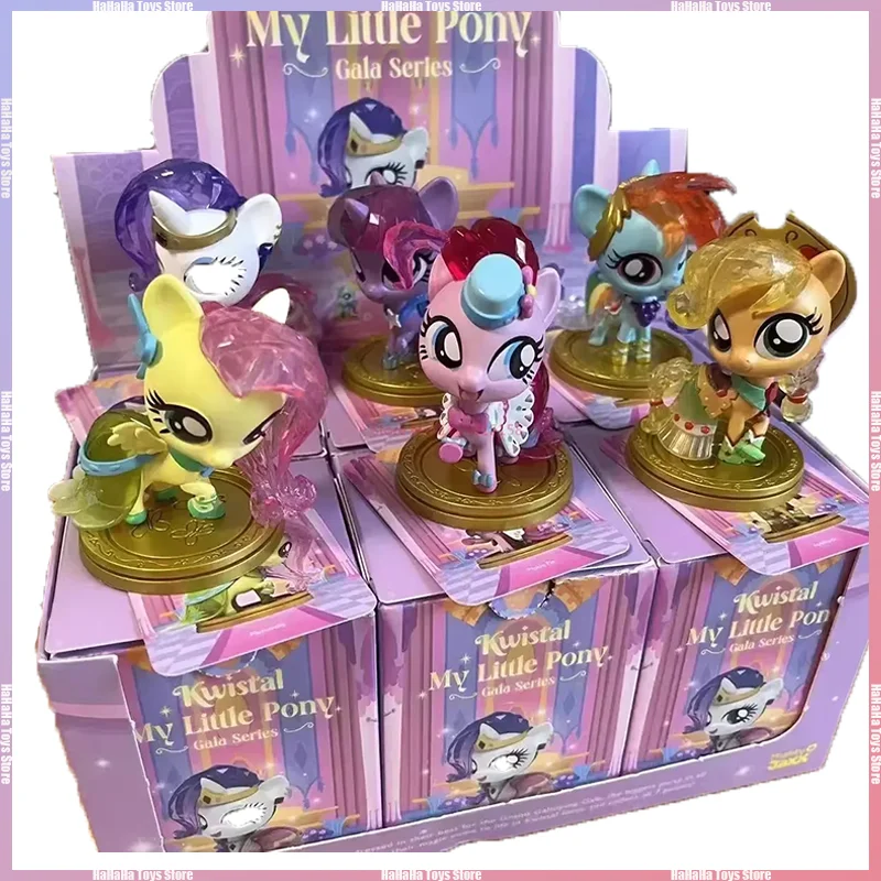 Miniso My Little Pony Into3 The Gala Series Blind Box Guess Bag Zhromaždenie Model My Little Pony Mystery Box Toy Decor Darček