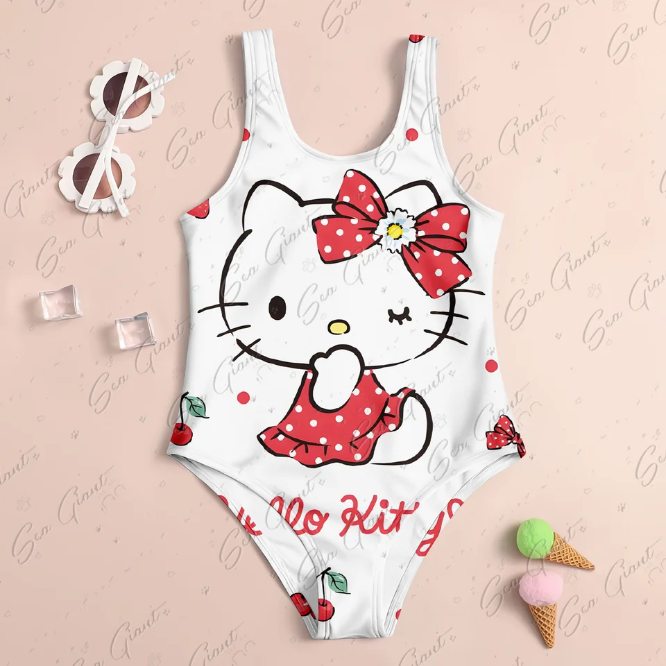 Miniso roztomilý hellokitty tlač novú dievčat