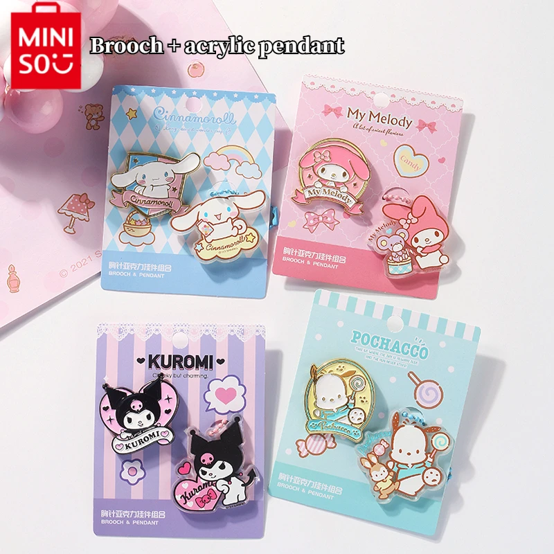 Miniso Sanrio Cinnamoroll My Melody Broš