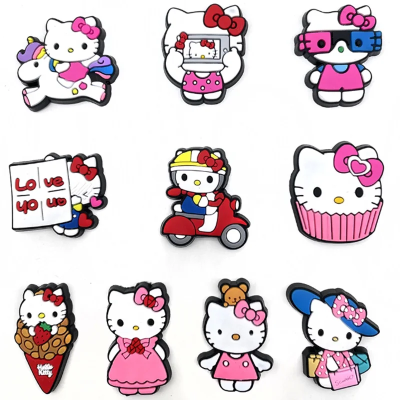 Miniso Sanrio Kuromi pre topánkové kúzla doplnky pre roztomilú ozdobu obuvi fit náramok žien dievčenské darčeky