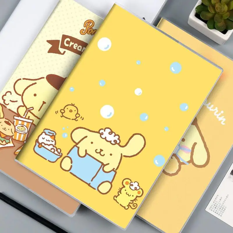 Miniso Sanrio Pom pom Purin Notebook Štúdia poznámkový blok Journal Girl Heart Kawaii Štúdium Stationery Wholesale Cartoon Fashion Cena