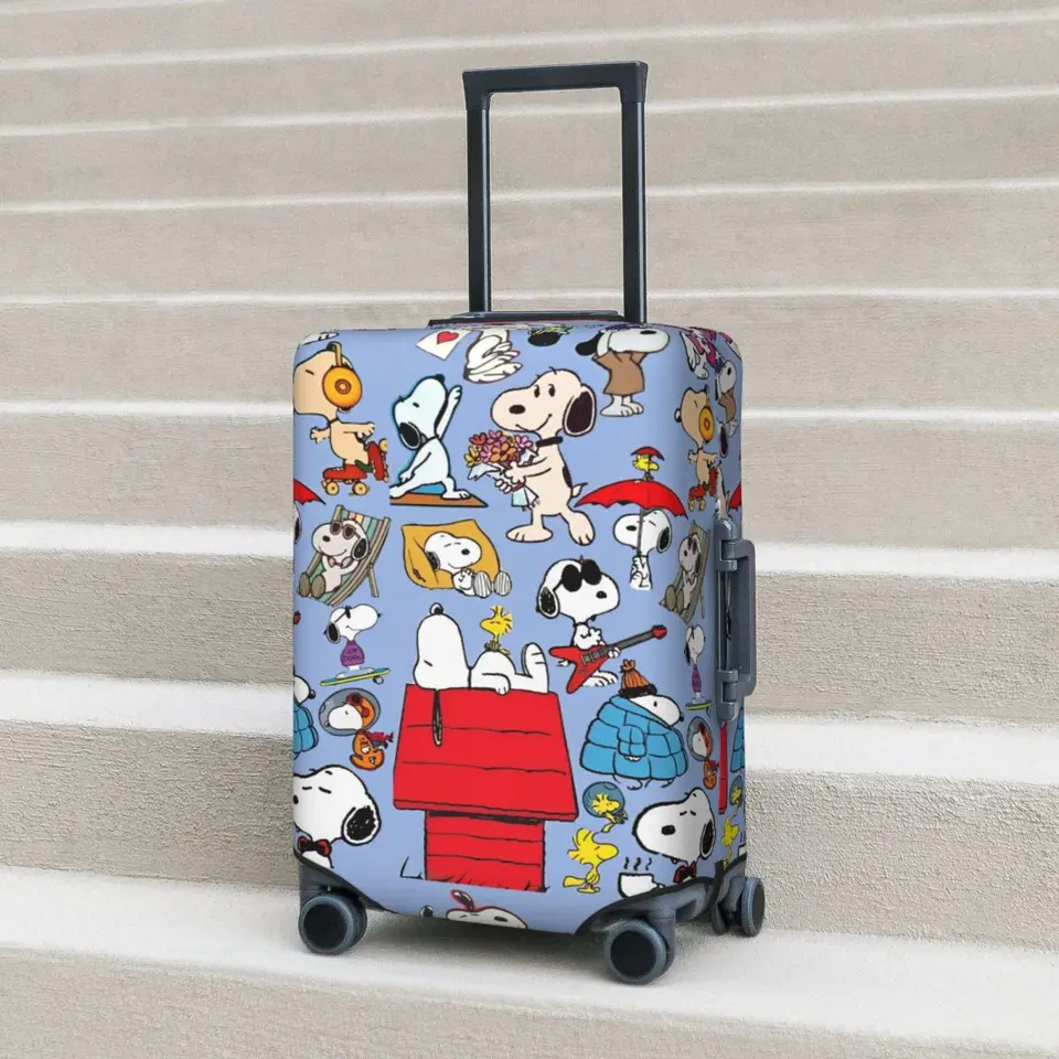 Miniso Snoopy Print Cover Cover Travel Protector Prázdniny Užitočné príručky batožiny