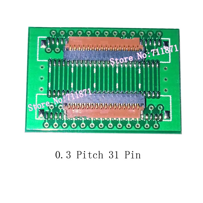 MIPI 0,3 rozstup 31p FPC predlžovací konektor 31 PIN FPC Adaptér 0,3 mm 31p až 31pin FPC Káblové predĺženie kĺbu Rozšírte soket 31p FPC
