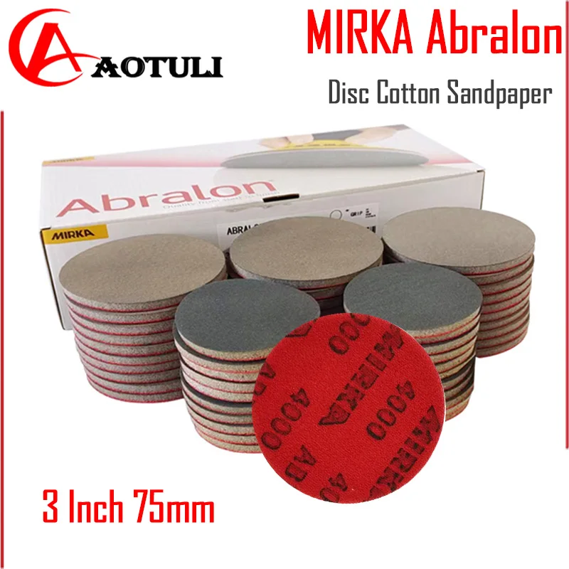 Mirka Disc Botton Bander 3 palcový 75 mm