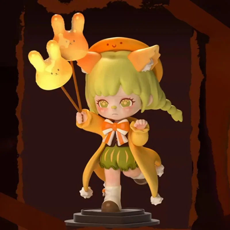 Miroo Circus Carnival Series Blind Box Toy Fox Ornament Caja Ciega Kawaii Doll Action Figure Hračky zbera