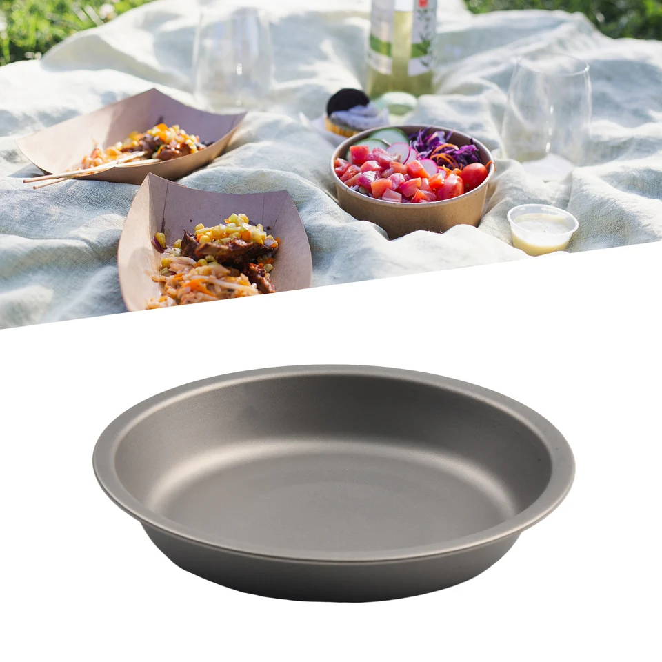 Misa misky s miskou s prenosnou taškou Outdoor Camping Pank prenosný riadový riad sety pre jedlo ovocná omáčka BBQ turistika