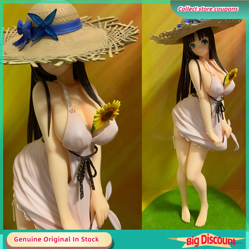 Misaki Shie Summer Grass Ver H27cm 1/6 100% Originálny model hračiek Anime Hračky Zbierka modelu