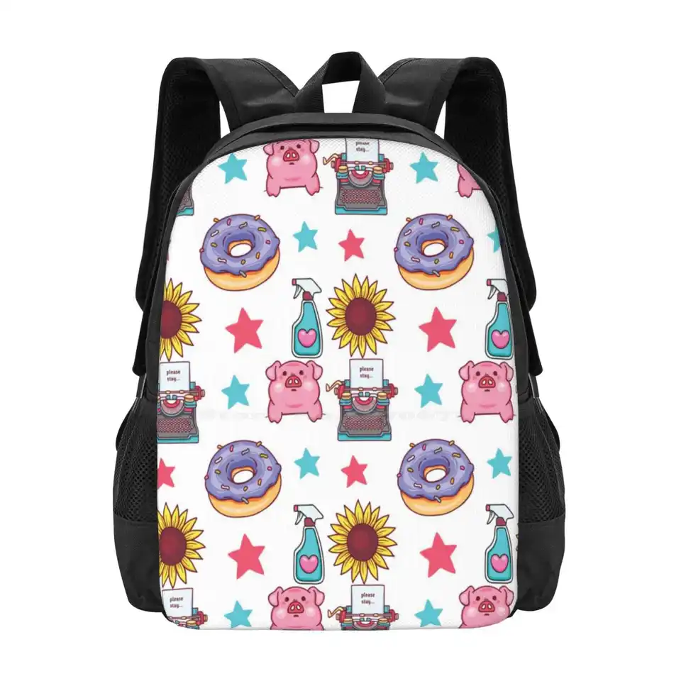 Mix Sticker Pack Hot Sale Schoolbag Batoh módne tašky Mis balenie roztomilé ručné kreslenie balenie sestra balenie Balber balenie Gnome balenie ovocie