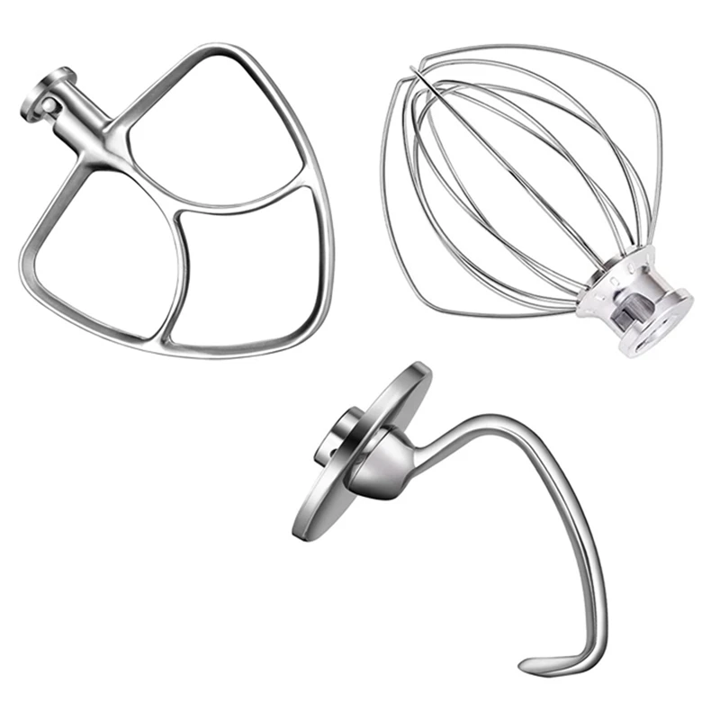 Mixér pomoc pri príslušenstve Príslušenstvo Fit Fit for KitchenAid 5 Quart Stand Mixer K5WW drôt Whip a 5K7SDH Cesto Hook & Mixer Aid Paddle