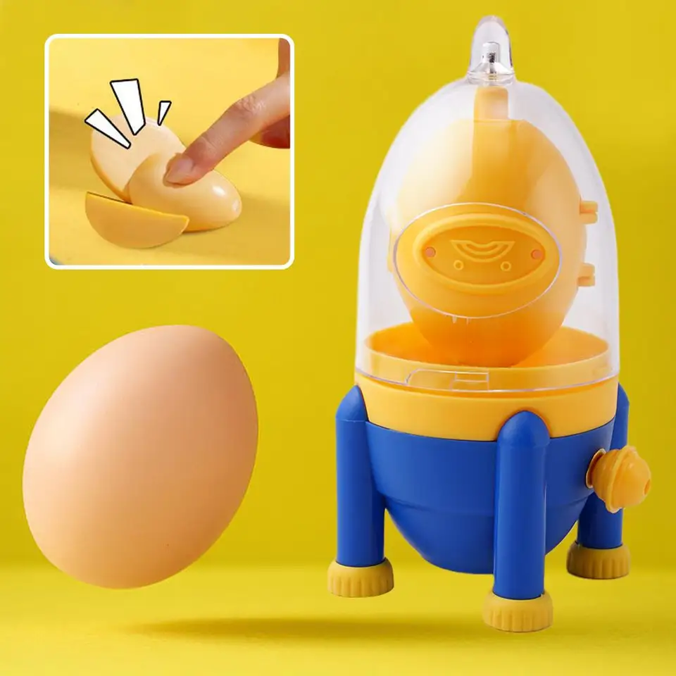 Mixér vaječného žĺtka prenosné vaječné scrambler Shaker Mutor Egg Manual Gadgets Mixer Egg Strger Kitchen Golden Maker