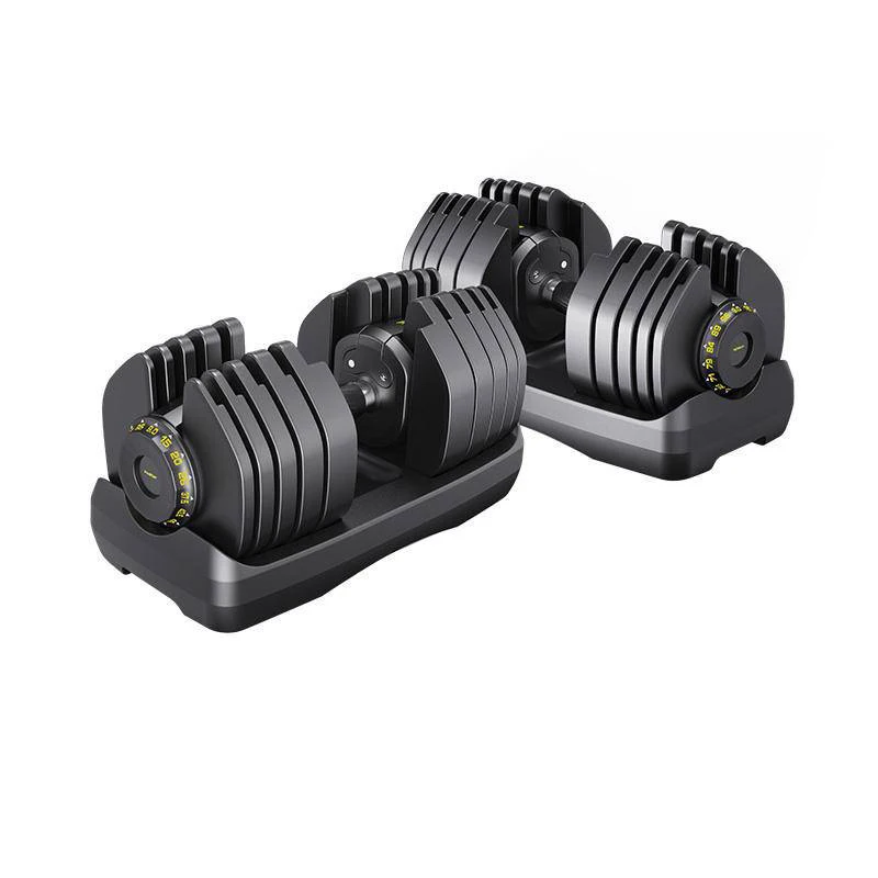 Miyaup-Ensjustable Dumbbell pre svalové cvičenie, fitnes vybavenie, najpredávanejší, daň z platenia, 95 libier, 42 kg, 30 kg, 22,5 kg