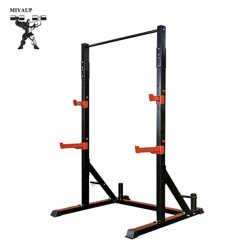 Miyaup-Squat Rack pre fitness, tlače váhová lavica, klietka na činky, pull Ups, posilňovňa silový tréning