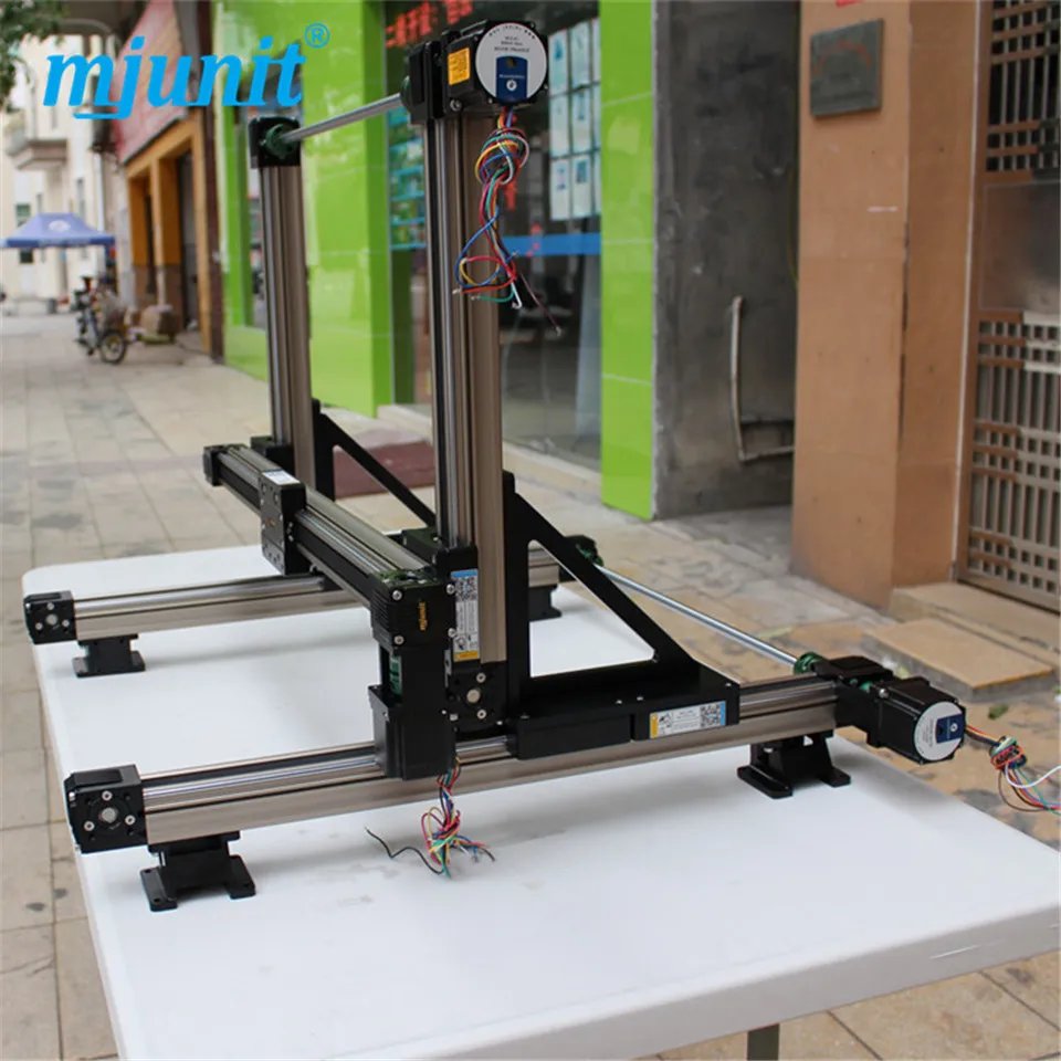 Mjjunit Mj45 3D penový strihový stroj lineárny vodiaci koľajnica 3-os CNC Router gravírovanie lineárneho vodiaceho vozidla