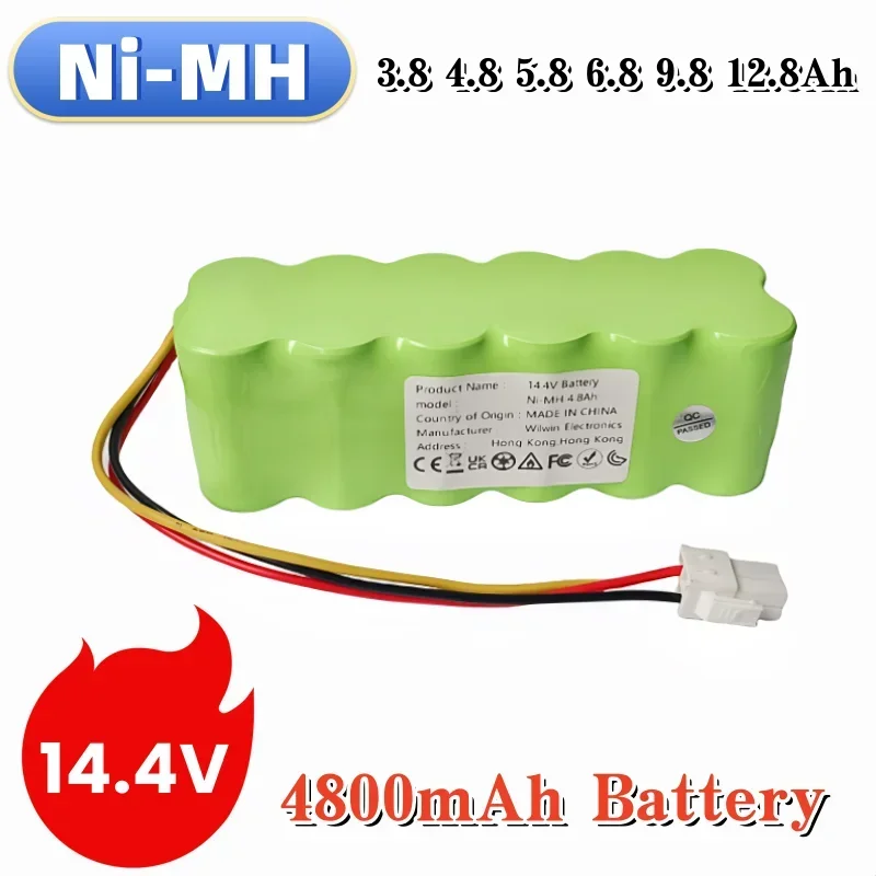 MKEPA 14.4V 4,8AH NI-MH VACUAM BATTERAT BATTERFLY Robot LPEGA SR8840SR8845SR8855SR8990VCR8845VCR88895VCR8730SR8750