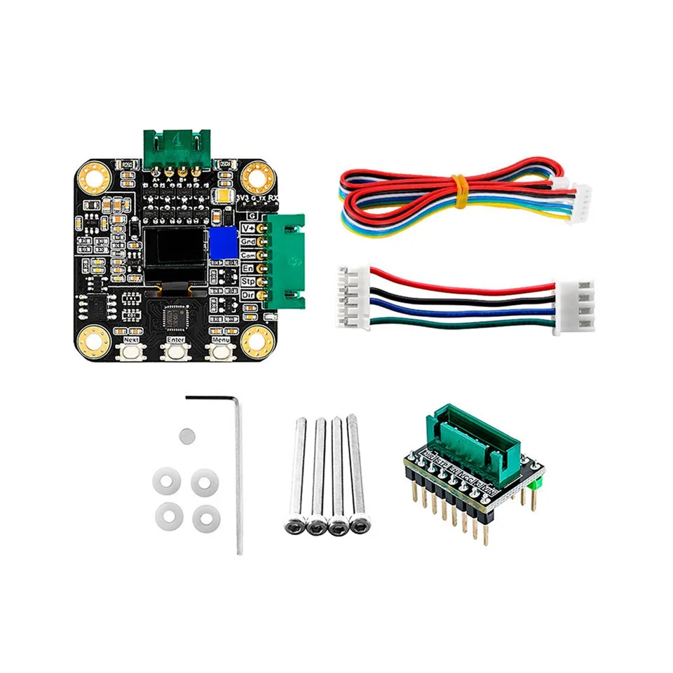 MKS SERVO42C PCBA Krokový motor 32bit ARM Servo Close Loop SMT32 Ovládač 17 servo motorov pre príslušenstvo 3D tlačiarne