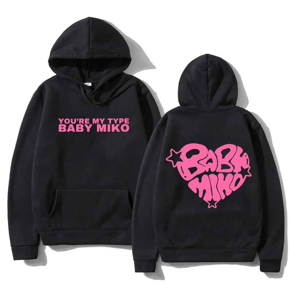 Mladý Miko Xoxo Tour 2024 Hoodie Funny Fashion muži/ženy oblečenie Harajuku estetická mikina vintage unisex tlačiper pullover