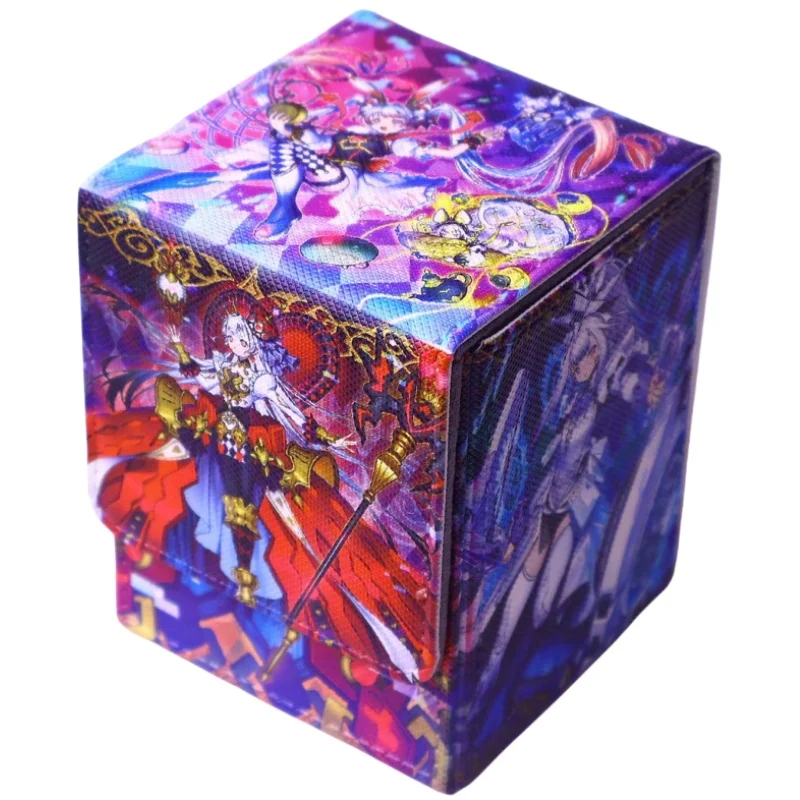 Mlice Queen Hearts of Crypter White Binder Yu-Gi-Oh! Karta DIY Kvalitná kožená akčná hračka na hranie zbierky hier Collection Storage Box