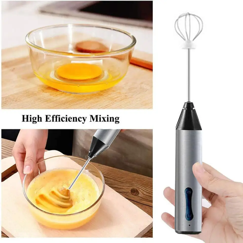 Mlieko Frother Egg Svieerk typu C Nabíjateľná šľahačka mixéra pre latte