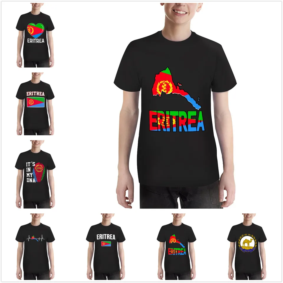 Mládež chlapca/dievča eritrea vlajka Cool eritrean Fanúšikov