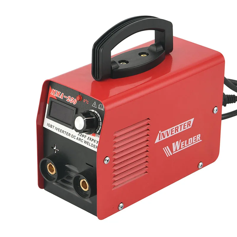 MMA-250 MINI Elektrický zvárač IGBT Power trubice menič DC Domácnosť malý ručný zvárač