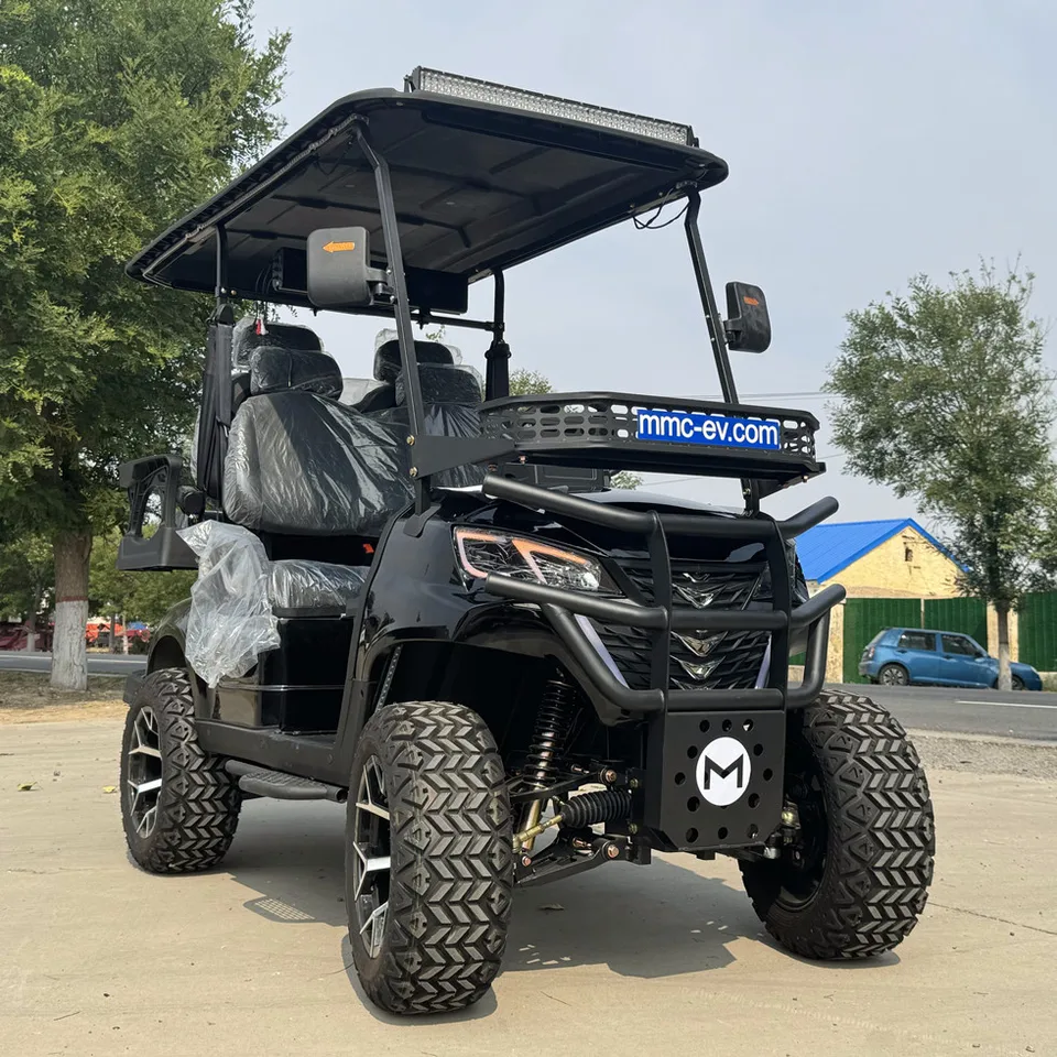 MMC 2, 4, 6 Seater Electric Golf CART AC Motor lítiová batéria 4 sedadlá terénne elektrický golfový košík Nový model