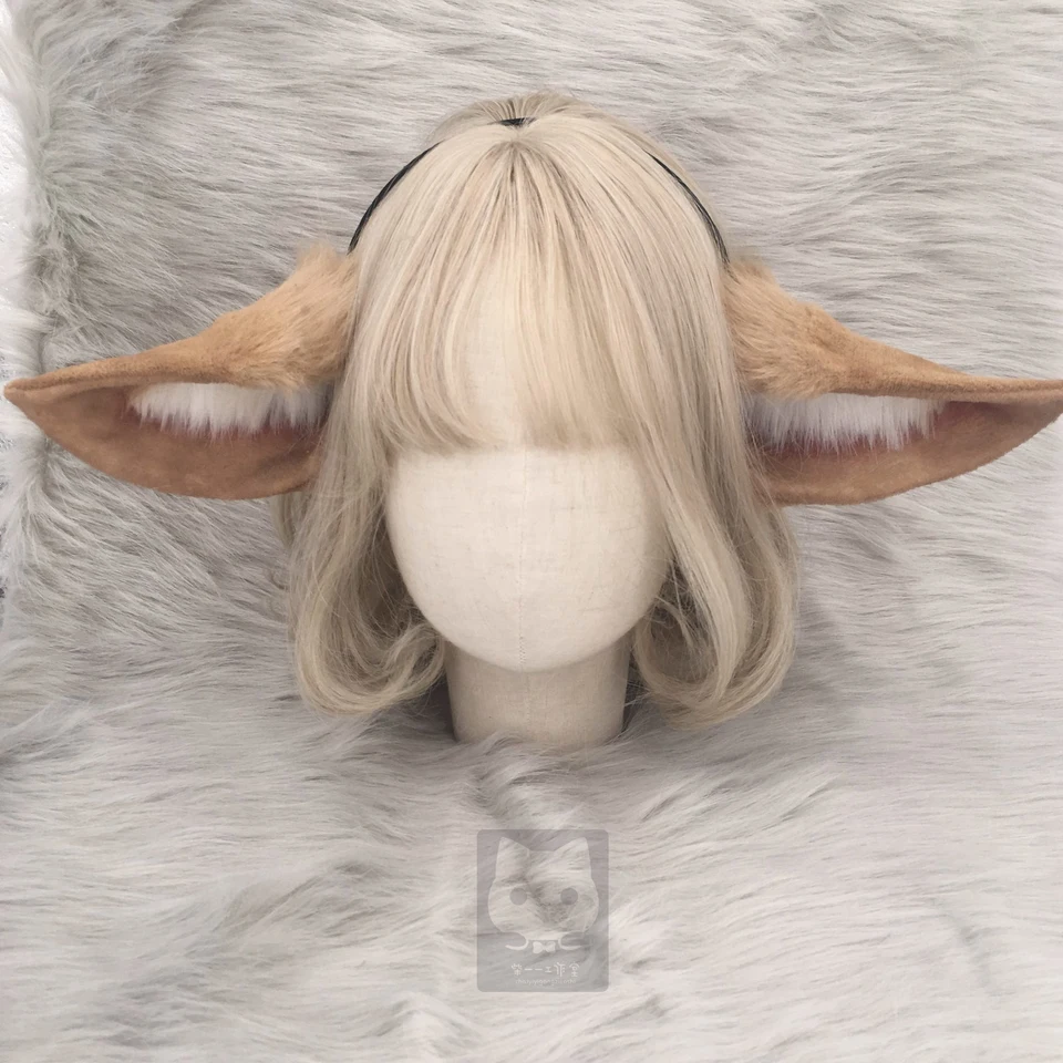 MMGG New Arknights Perfummer Cosplay kostýmové doplnky králičie uši hlavy Haelhoop pre dievčatá ženy