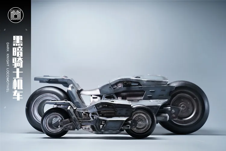 Mmmtoys Dark Knight Motocykel 1/6 m2107 1/12 m2108 je vhodný pre darčeky hračiek s hračkami pre 6 palcov a 12 palcov