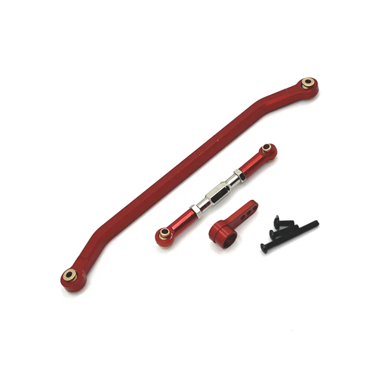 MN128 MN86 MN86S MN86K MN86KS MN G500 Kovový riadiaci prúžok Pull Rod a Servo Arm 1/12 RC Crawler Car Upgrade diel
