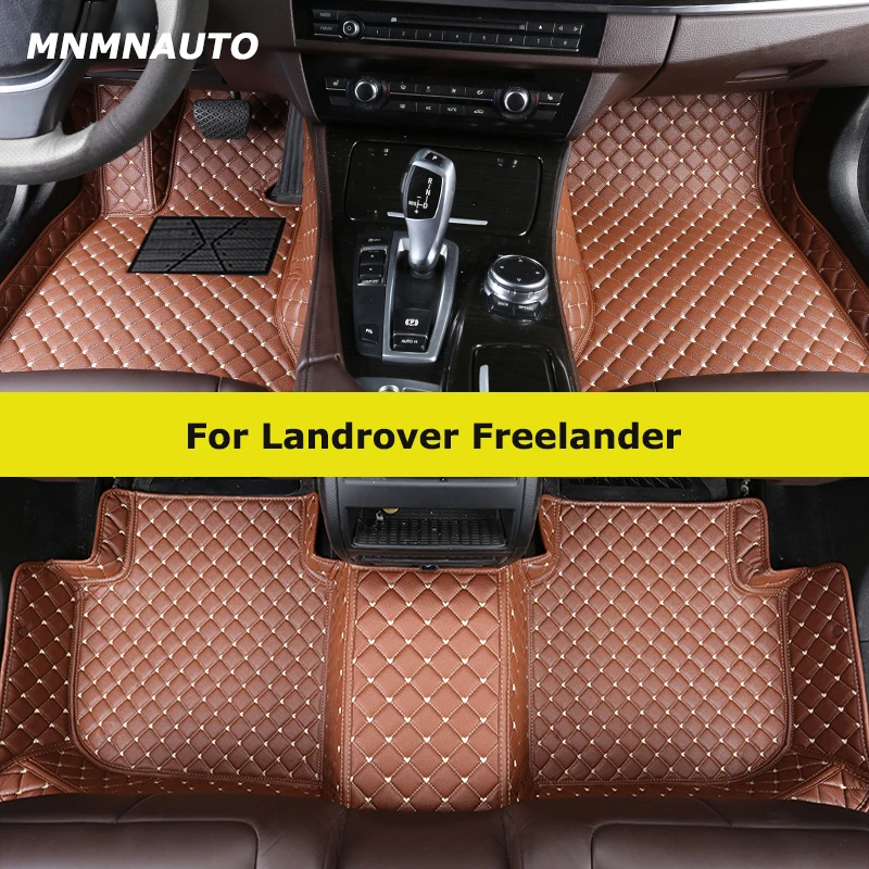 Mnmnauto vlastné podlahové rohože pre automobily pre Landrer Freelander LR2 LR1 Automatické koberce nohy Coche Accessorie