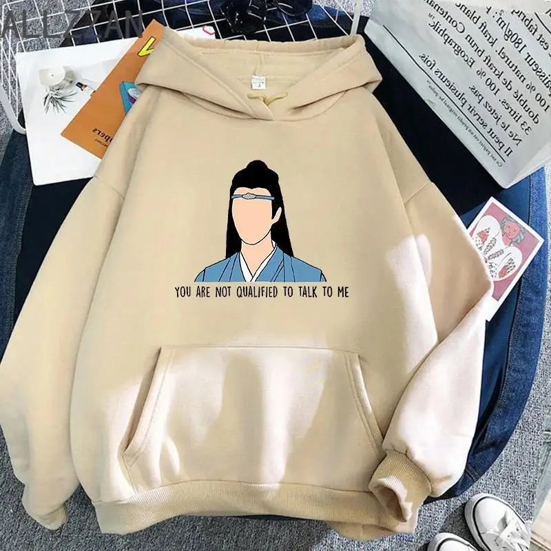 Mo Dao Zu Shi mikiny Ženy Wang Yibo Xiao Zhan Grafické anime Zimné mikiny zimné mikiny ťahajú ženy Harajuku Tracksuit
